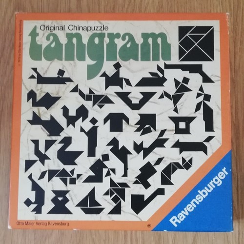Spiel puzzle tangram - spiel,,