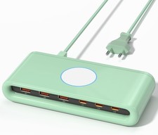 USB C Ladestation 6 Port 100W