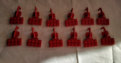 Lego kupplung platte 2x4 - 6, x