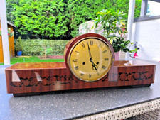 Jantar Tischuhr, Kaminuhr UDSSR 80er Янтарь.