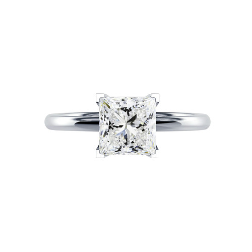 Platin diamant verlobungsring - platin,