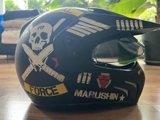 Cross Motorrad Helm Marushin