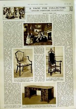 Original alter Vintage Druck