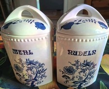 alte Vorratsdosen Keramik