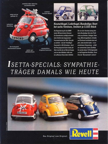 Revell werbeseite bmw - revell, werbeseite......bmw
