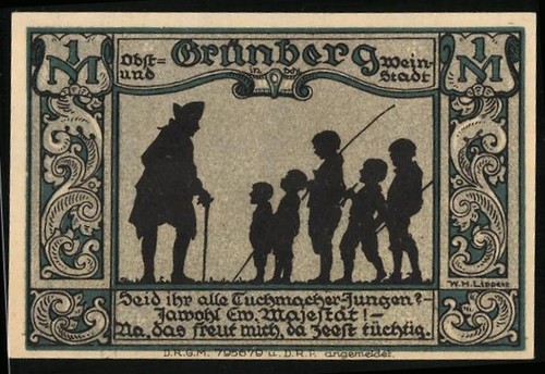 Notgeld grünberg schl 1 - i., schl,
