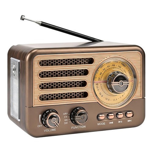 Retro radio mit bluetooth - mit,