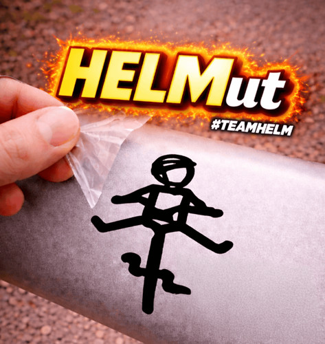 Kleiner mensch auf - kleiner, rad