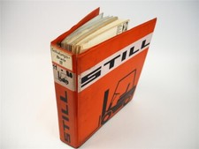 Still Wagner Gabelstapler Motoren Schulungsbriefe Werkstatthandbuch 1968 - 1979