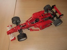 Lego Technik Racers 8386 Ferrari F1 Racer Formel 1 Rennwagen rot