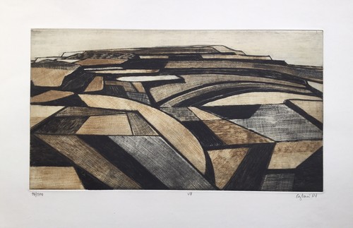 Otto eglau farbradierung am - otto,