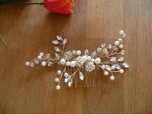 Haarkamm kristall hochzeit - haarkamm,