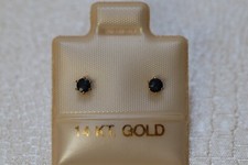 TOP Saphir Ohrstecker - 2,5 mm