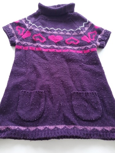 Mädchen strickkleid 92 - mädchen, gr.