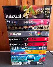 12 VHS ALLE NEU OVP  MAXELL