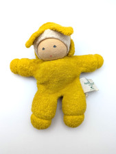 ⭐ Nanchen Natur Sternlein Bio Waldorf Baby Schmusetuch Puppe Stoffpuppe Wichtel