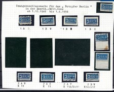 Notopfer Berlin div. Katalog-Nrn.