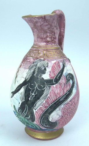 Griechische keramikvase mit - griechische,