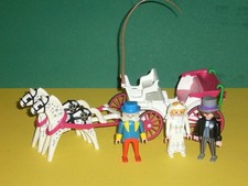 playmobil  ein junges Brautpaar mit Hochzeitskutsche Citylife Konvolut Sammlung 