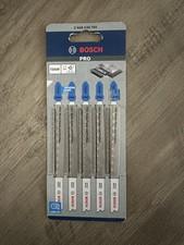 BOSCH 5er Pack Stichsägeblatt 132mm T 321 AF Speed lang für Metall,Rohre,Profile