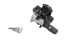 Skoda Octavia 1Z Zündschloß Schloß Zündung 1x Schlüssel + 1x Türschloß Tür