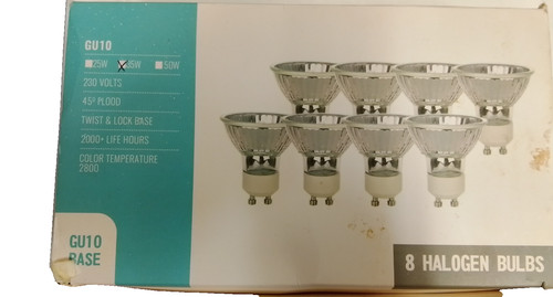 Gu10 halogen leuchtmittel 35w - halogen,