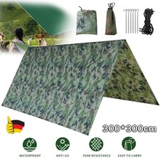 3x3m Zeltplane Wasserdicht