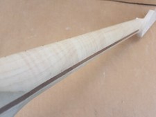 90's FENDER STRATOCASTER MAPLE NECK - KILLER V SHAPE - FLAMED