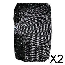 2x Damen Netzstrümpfe Kristall Strass dehnbar Panty Hose Dessous