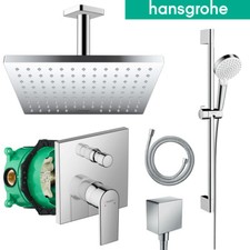 Hansgrohe Vernis Shape Duscharmatur Unterputz Regendusche Kopfbrause Set Ibox