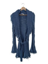 BRAEZ Cardigan Damen Jacke Gr. DE 38 blau Casual-Look