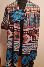 Jacke Langjacke Aztekenmuster