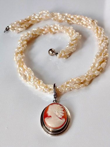 Silber gemme collier - gemme,