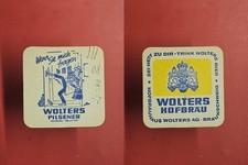 Wolters Hofbräu ..Wenn Sie mich fragen….Brauerei Bierdeckel Bier