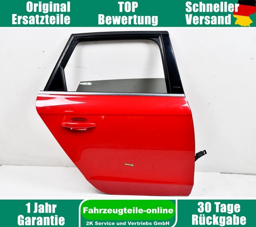Tür hinten rechts brillantrot - tür,