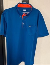Yonex, Poloshirt, Sport, Herren, Gr. XL, blau/rot, sehr guter Zustand