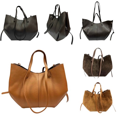 Elegante leder tote bag - elegante,