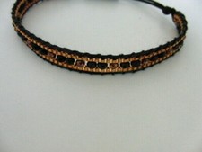 ARMBAND Rosegold&schwarz Schmuck Top Design Mode verstellbar NEU IN Fashion