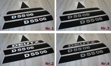 Deutz D5506 Aufkleber lang