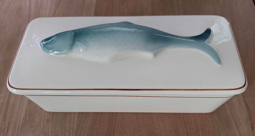 Fischdose terrine eckig - fischdose,