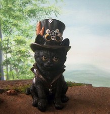 Katze Steampunk Skull Gothic