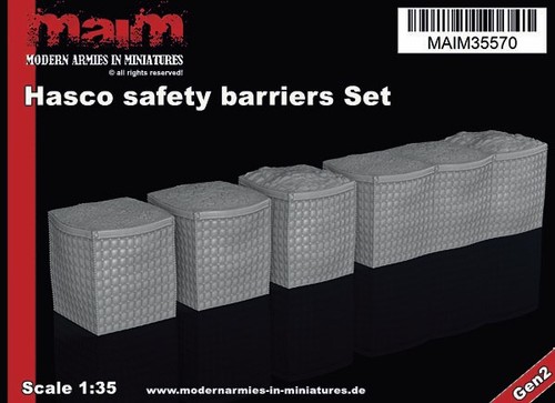 Hasco safety barriers set 1x - hasco, (1x