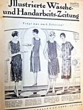 altes Modeheft Modenzeitung v