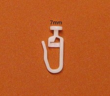 Gardinengleiter mit 7mm