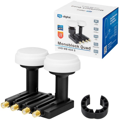Monoblock quad lnb lnc 1db - monoblock, 0,1db