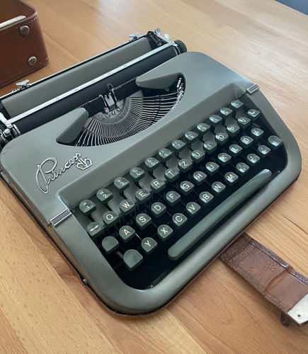 Princess schreibmaschine 50er - schreibmaschine,
