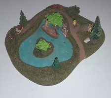 Noch Busch HO Diorama Teich Parkteich Parkanlage Modelleisenbahn Zubehör 