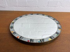 Vintage MCM Wandspiegel Mosaik