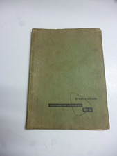 PORSCHE-DIESEL AP 16 Traktor Original Ersatzteilliste 1957