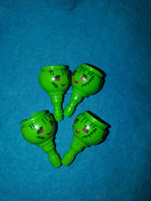 Playmobil 9146 boys serie 4 x Kopf Köpfe grün Frankenstein Mumie Set top